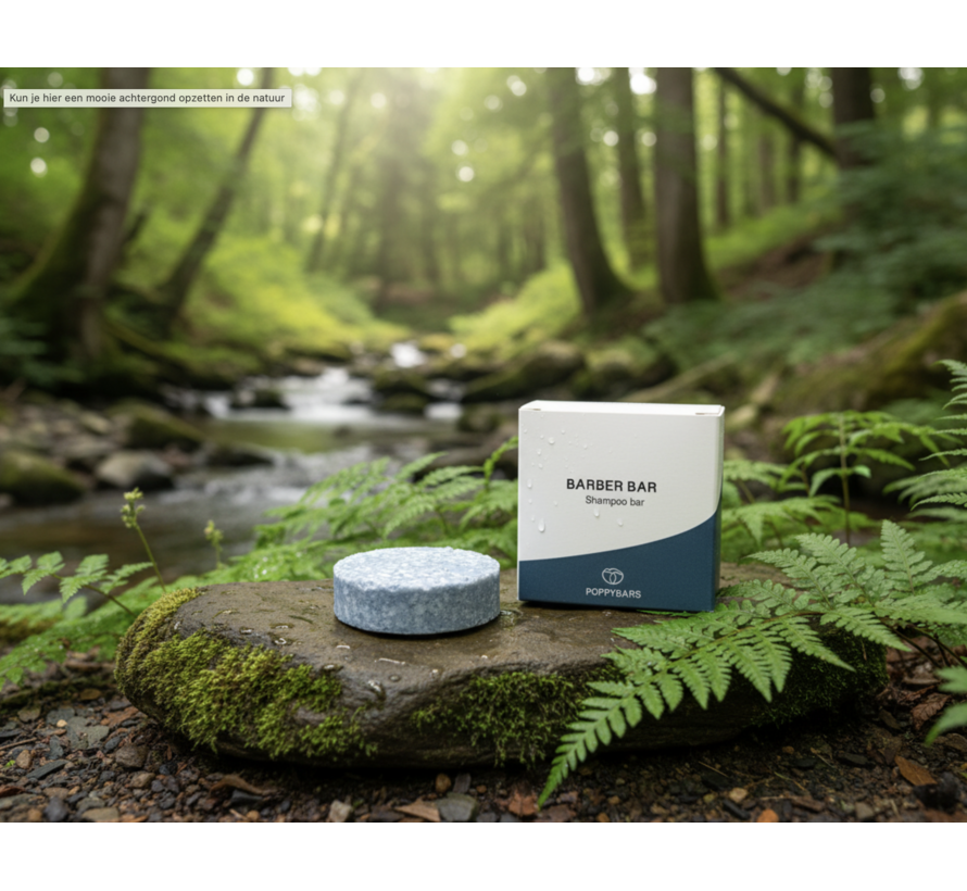 Shampoo Barber Bar 60g - 10 STUKS