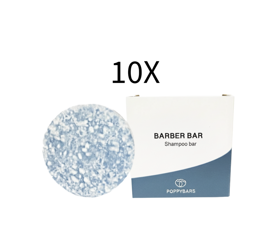 Shampoo Barber Bar 60g - 10 STUKS