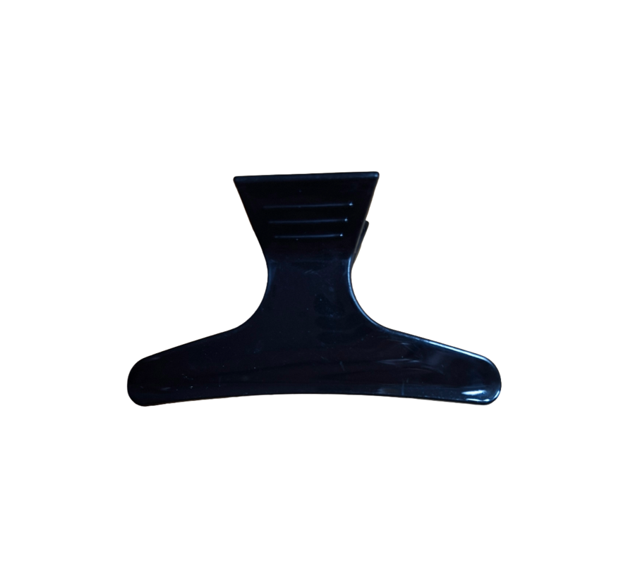 Croco Verdeelklemmen Smal  - Zwart 12 STUKS*