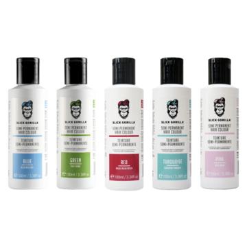 Slick Gorilla Semi Permanent Hair Colour 100ml - SET*