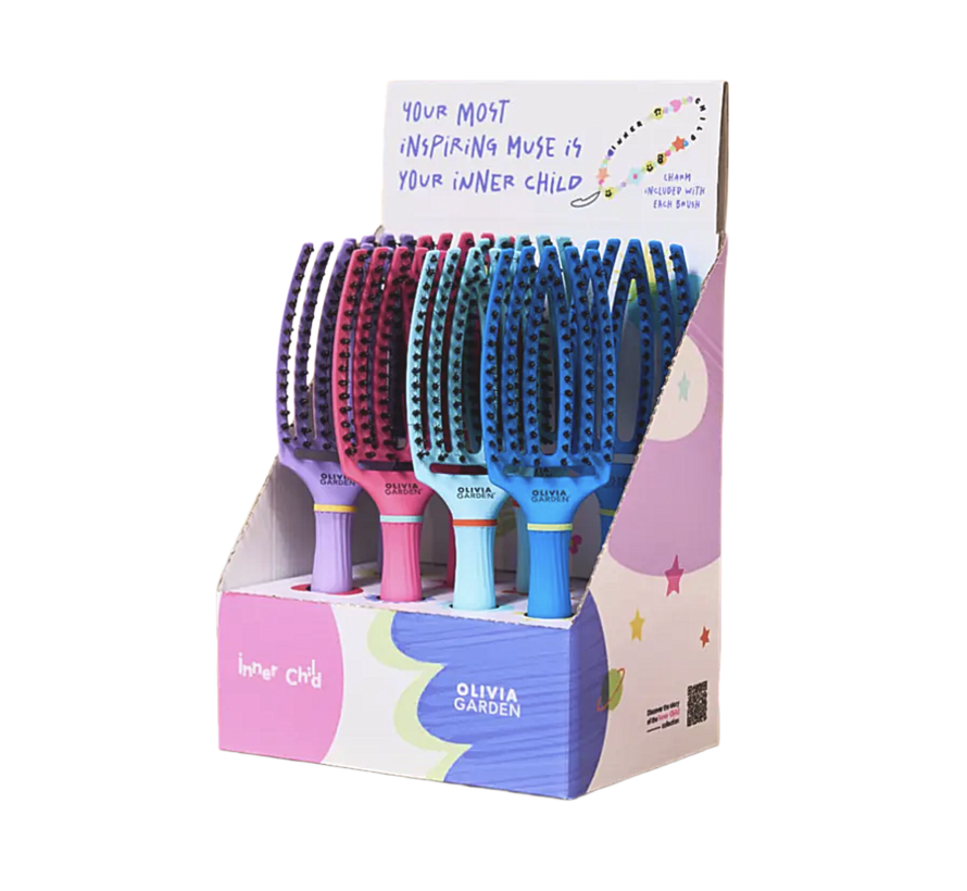 Inner Child Finger Brush Display 8st