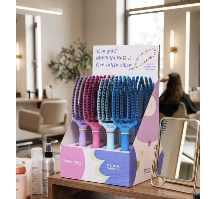 Inner Child Finger Brush Display 8st