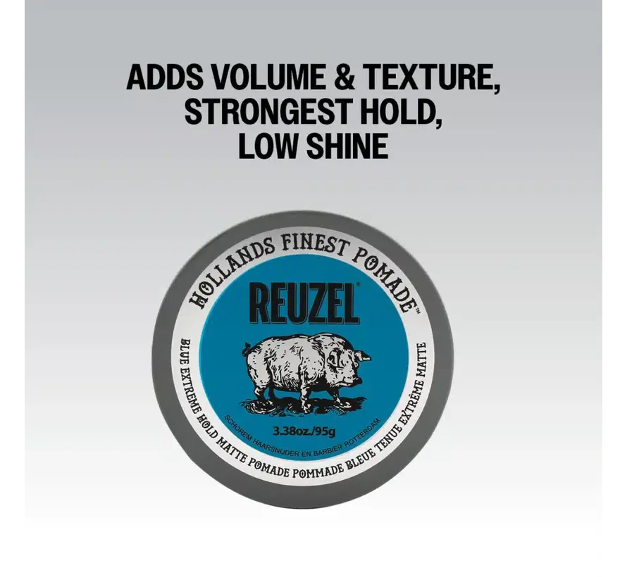 Blue Extreme Hold Matte Pomade 95Gr.