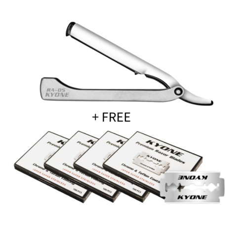Kyone RA-05 razor + gratis 400 DE-blades - PROMO