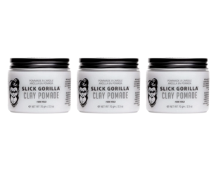 Slick Gorilla Clay Pomade 70g - Per 3 STUKS