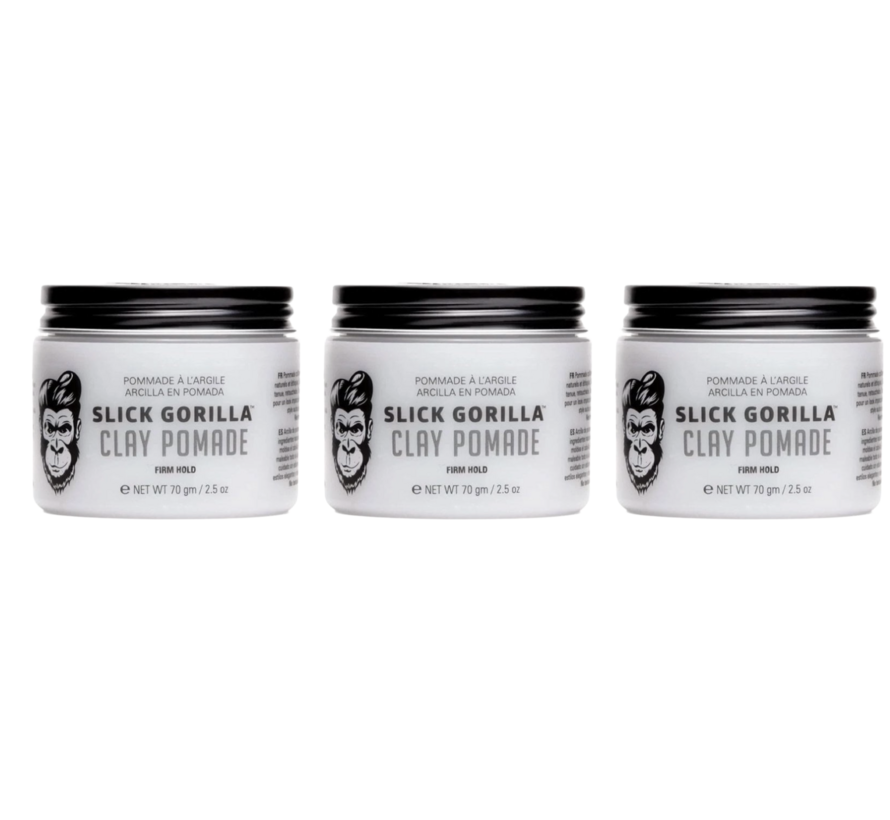 Clay Pomade 70g - Per 3 STUKS