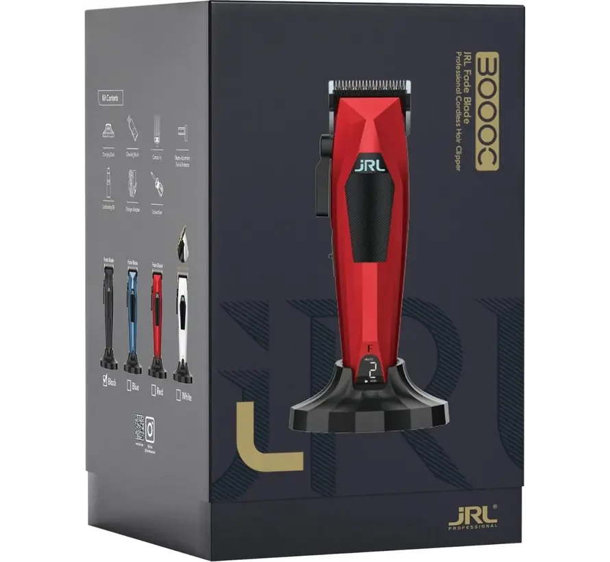 Draadloze Tondeuse 3000C Rood - Fade Blade