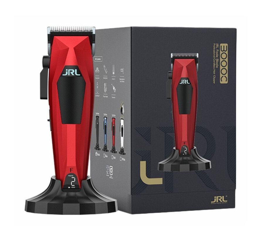Draadloze Tondeuse 3000C Rood - Fade Blade