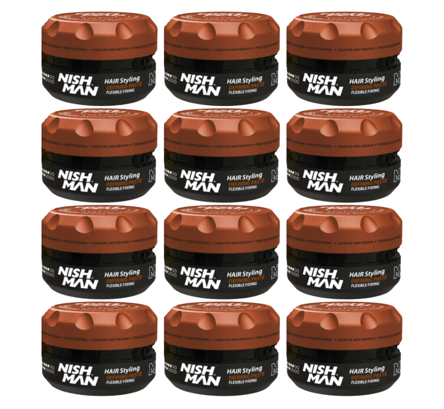 M7 Matte Hair Styling Defining Paste Flexible Fixing 100 ml - 3 STUKS