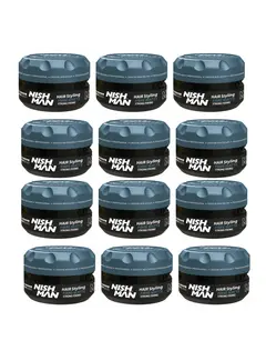 Nish Man M9 Hair Styling Fibre Matte Strong Fixing 100 ml - 12 STUKS