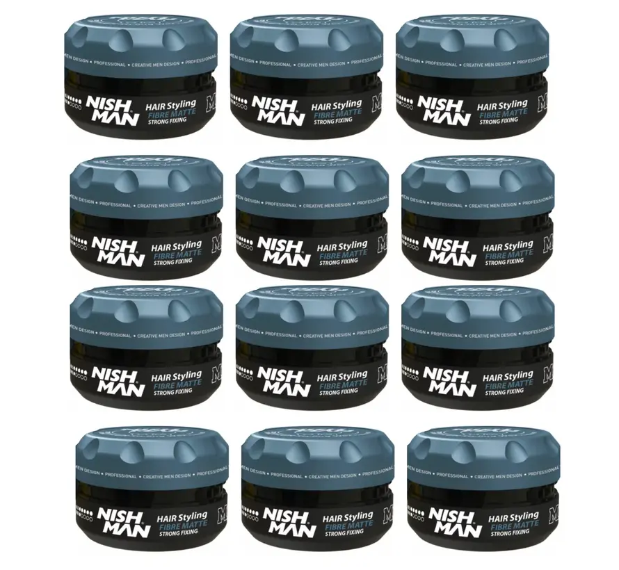 M9 Hair Styling Fibre Matte Strong Fixing 100 ml - 12 STUKS