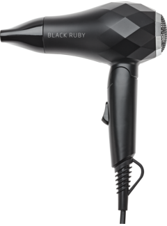Efalock Black Ruby Mini Hair Dryer