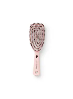 Bratt Peniculus Flexibrush Combo Bristles - Pastel Pink