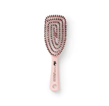 Bratt Peniculus Flexibrush Combo Bristles - Pastel Pink