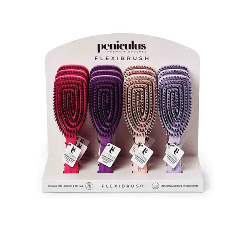 Bratt Peniculus Flexibrush Combo 12 STUKS Display - Mixed Colors