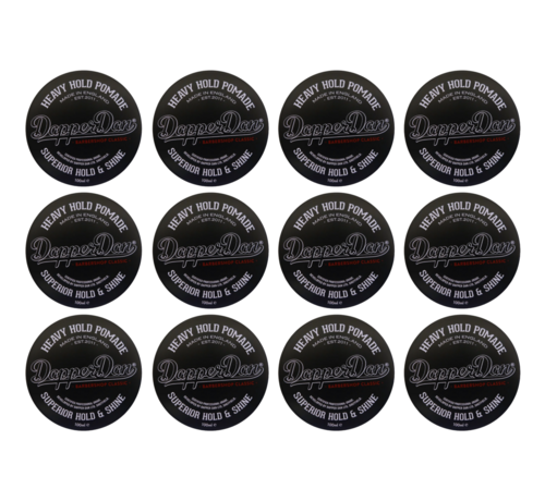 Dapper Dan Heavy Hold Pomade 100ml - 12 STUKS