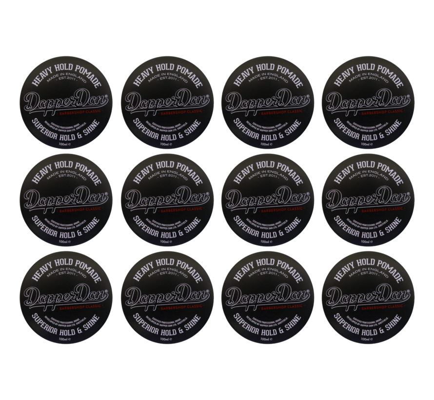 Heavy Hold Pomade 100ml - 12 STUKS
