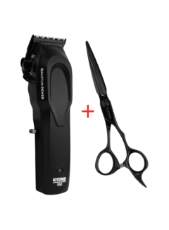 Kyone Promo! Quantum Pro tondeuse + gratis 810B-5,7" Black knipschaar
