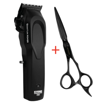 Kyone Promo! Quantum Pro tondeuse + gratis 810B-5,7" Black knipschaar