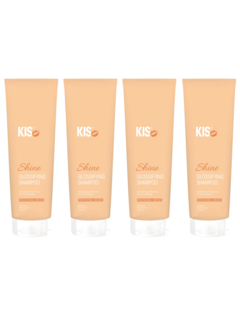 KIS Shine Glossifying Shampoo 300ml - 4 STUKS
