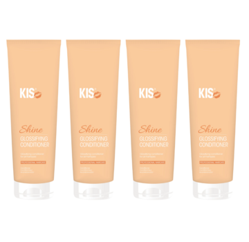 KIS Shine Glossifying Conditioner 250ml - 4 STUKS