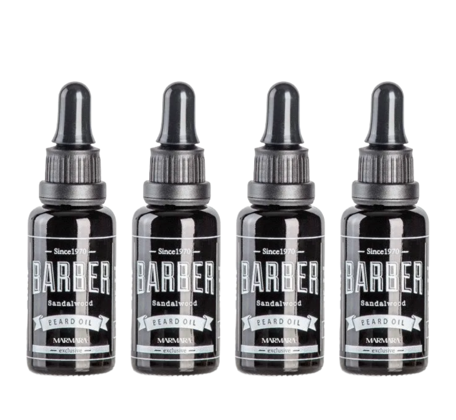 Beard Oil 30ml -4-STUKS