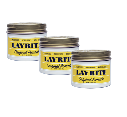 Layrite Original Pomade 120g - 3 Pack