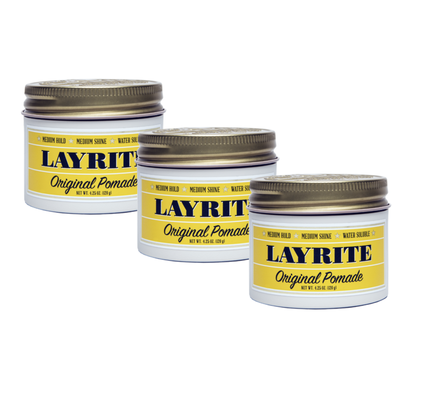 Original Pomade 120g - 3 Pack