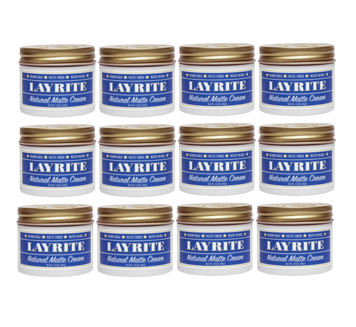 Layrite Natural Matte Cream 120g - 12 Pack
