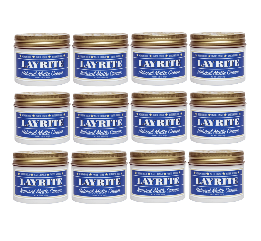 Natural Matte Cream 120g - 12 Pack