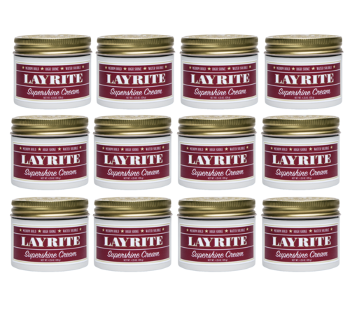 Layrite Supershine Cream 120g - 12 Pack