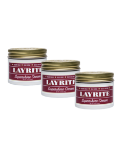 Layrite Supershine Cream 120g - 3 Pack