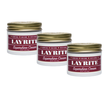 Layrite Supershine Cream 120g  - 3 Pack