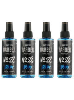 MARMARA BARBER GRAFFITI Series Spray Cologne 150ml No. 22 - 4 STUKS