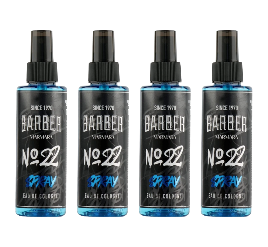 GRAFFITI Series Spray Cologne 150ml No. 22 - 4 STUKS