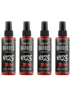 MARMARA BARBER GRAFFITI Series Spray Cologne 150ml No. 23 - 4 STUKS