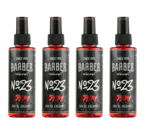MARMARA BARBER GRAFFITI Series Spray Cologne 150ml No. 23 - 4 STUKS