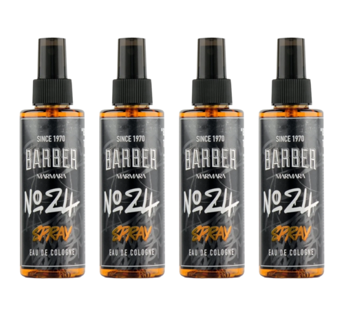 MARMARA BARBER GRAFFITI Series Spray Cologne 150ml No. 24 - 4 STUKS