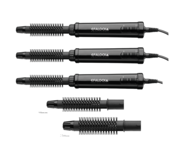 Efalock 3STYLE hot air brush krulborstel - 3 STUKS