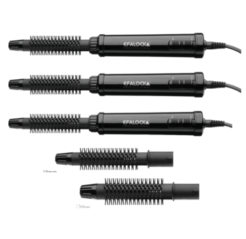 Efalock 3STYLE hot air brush krulborstel - 3 STUKS