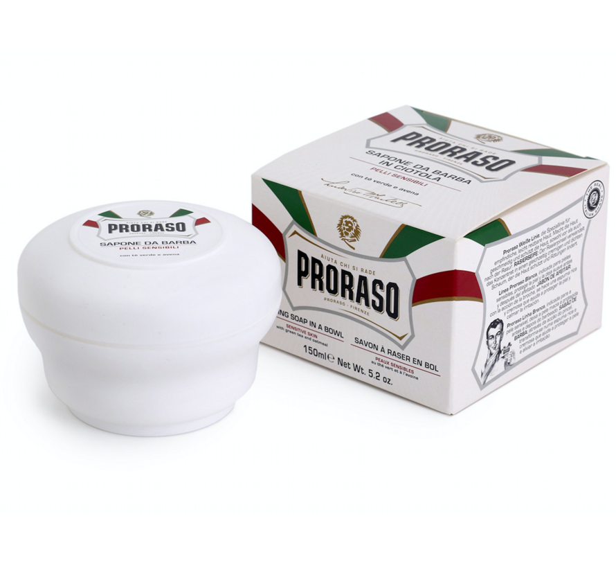 Shaving Soap Bowl Anti-Irritatie 150ml - 3 STUKS