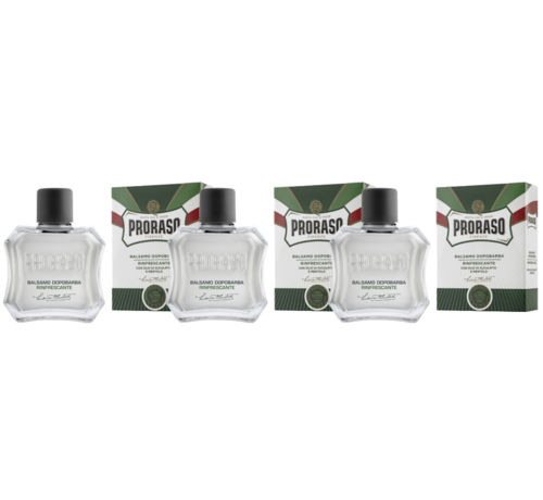 Proraso After Shave Balm Refreshing 100ml - 3 STUKS
