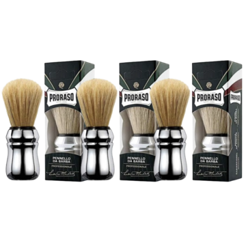 Proraso Scheerkwast - 3 STUKS