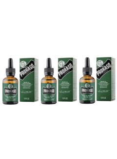 Proraso Beard Oil Refreshing - 3 STUKS