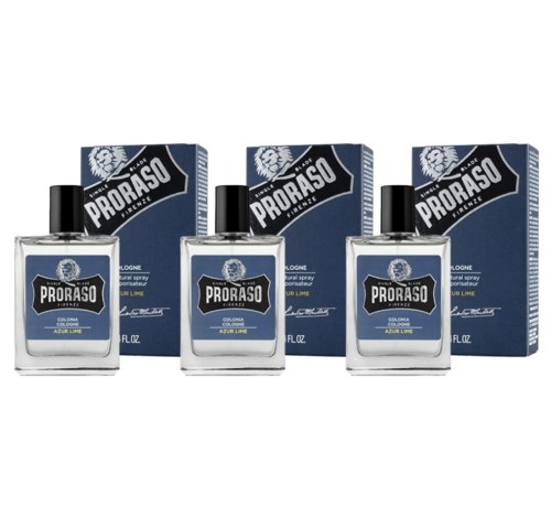 Proraso Azur Lime Cologne 100ml - 3 STUKS