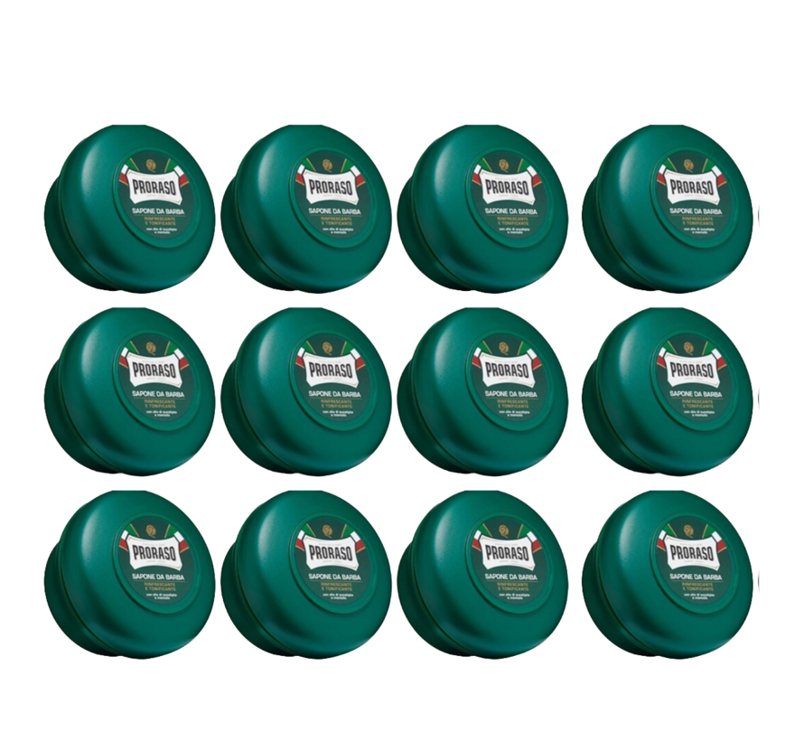 Shaving Soap Bowl Refreshing 150ml - 12 STUKS