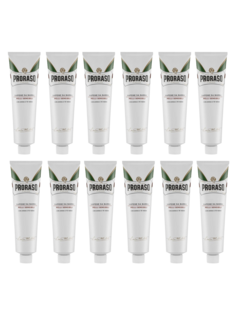 Proraso Tube Shaving Cream Anti-Irritatie 150ml - 12 STUKS