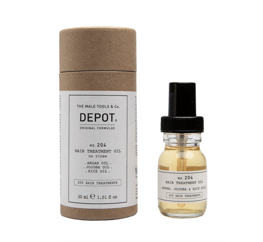 No. 204 Hair Treatment Oil 30ml - 3 STUKS