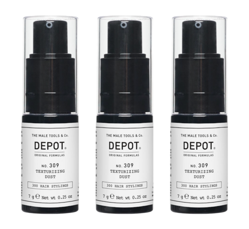 DEPOT NO.309 Texturizing Dust 7g - 3 STUKS