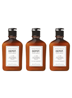 DEPOT No. 102 Anti-Dandruff & Sebum Control Shampoo 250ml - 3 STUKS
